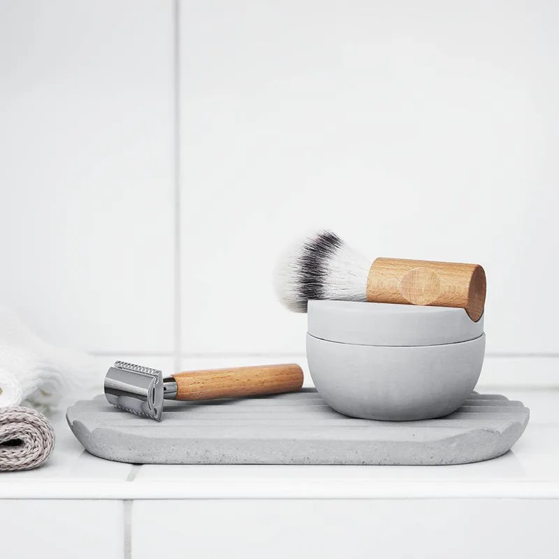 Iris Hantverk Concrete Tray Oval