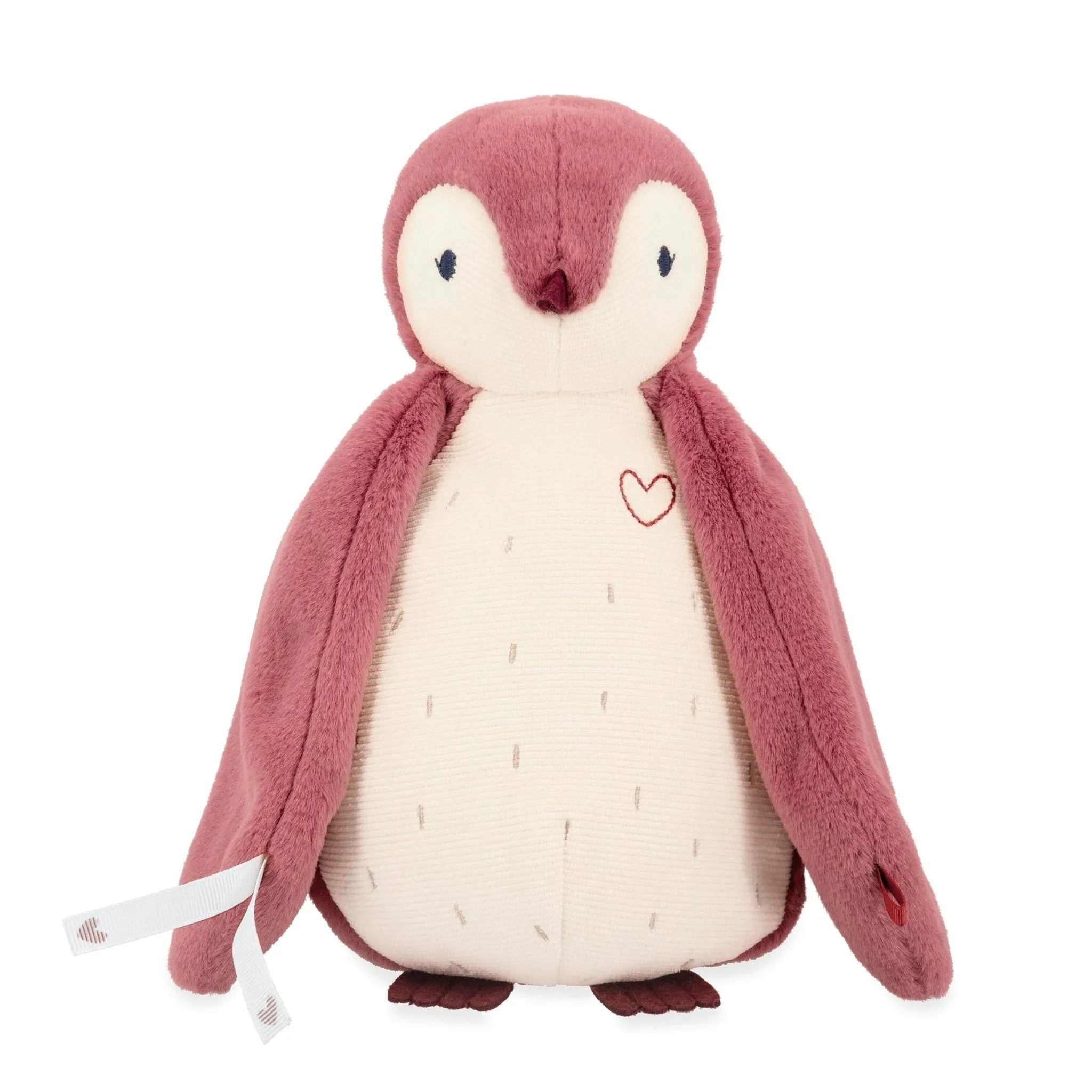 Kaloo Pink Penguin White Noises Voice Recorder