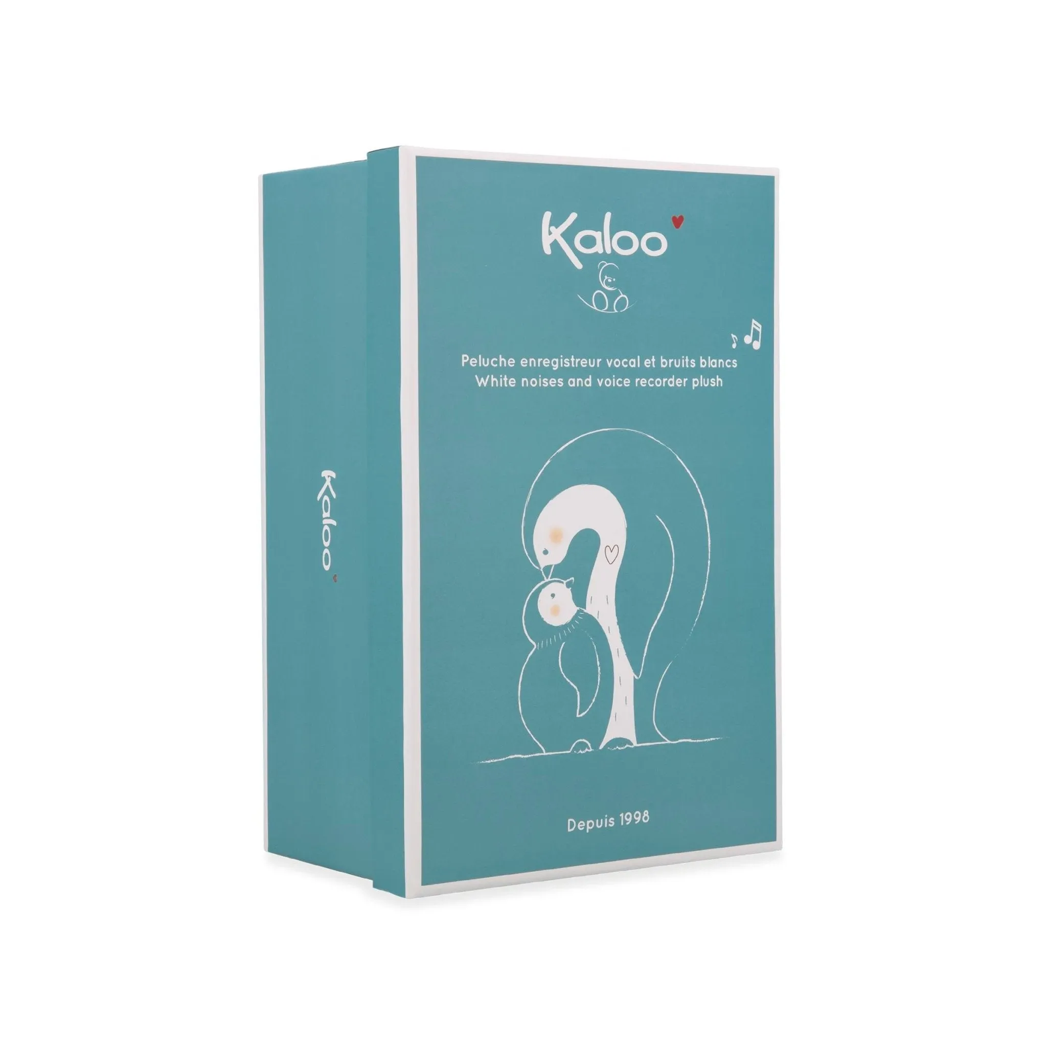 Kaloo Pink Penguin White Noises Voice Recorder
