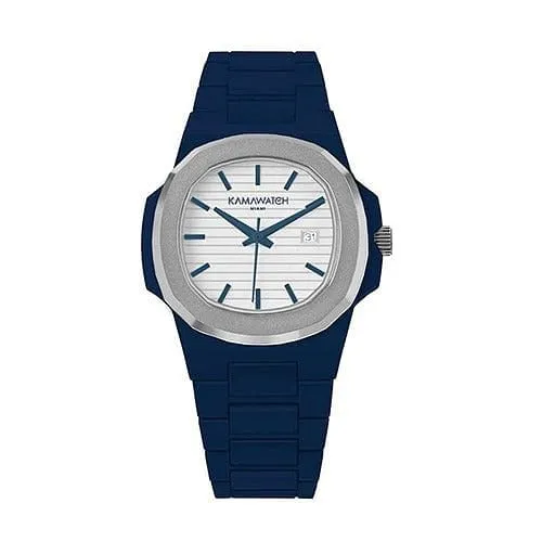 KAMAWATCH NAVY - 45 mm polycarbonate watch