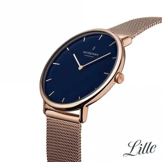 Ladies Native Mesh Rose Gold 32mm Watch NR32RGMERONA