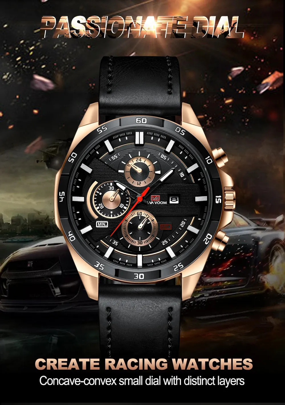 Leader of the Pack Para Military Sports Watch