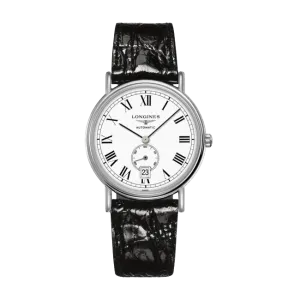 Longines Presence Automatic White Dial Watch L48054112