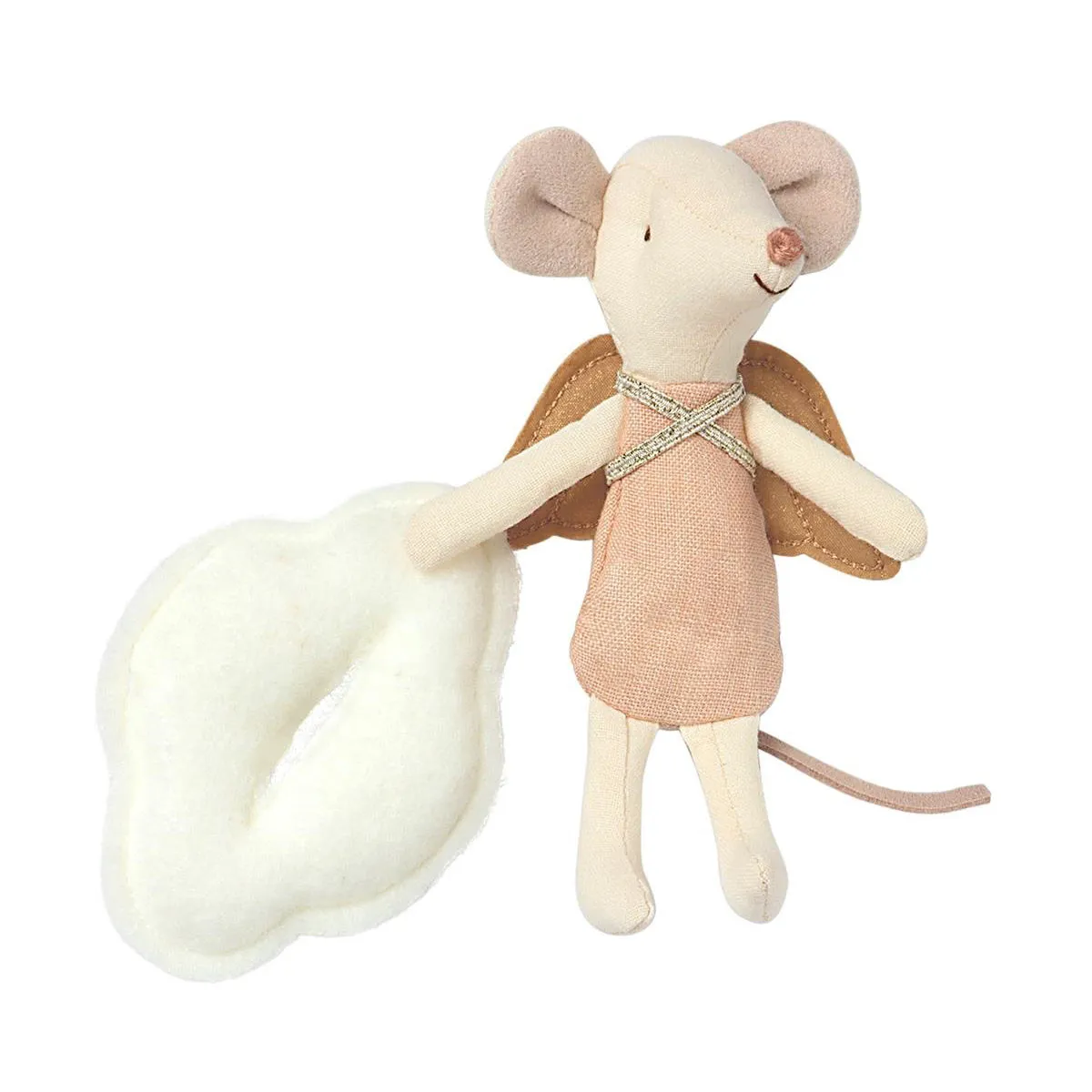Maileg Angel Stories Big Sister Mouse in Book
