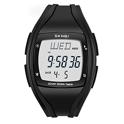 Mens Digital Sport Waterproof Wrist Watches
