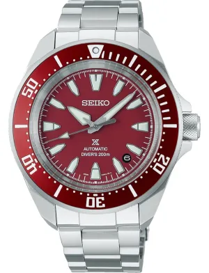 Men's Seiko Watch Red Dial SRPL11