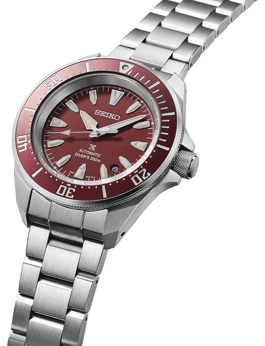 Men's Seiko Watch Red Dial SRPL11