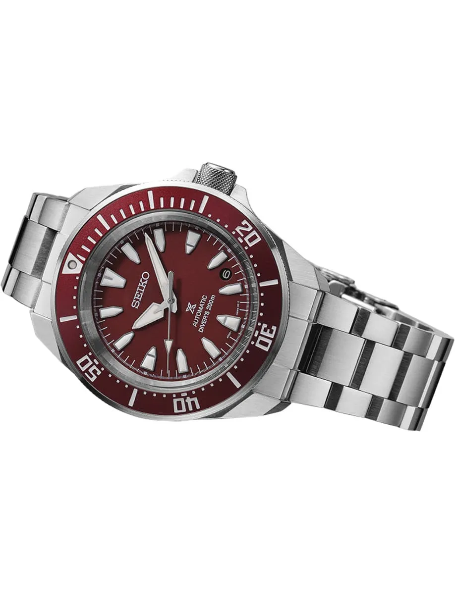 Men's Seiko Watch Red Dial SRPL11