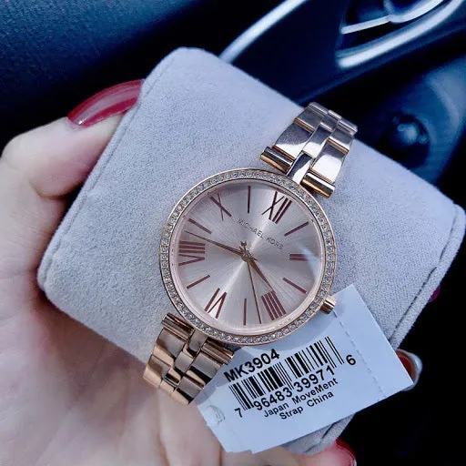 Michael Kors Maci Rose Gold Ladies Watch MK3904