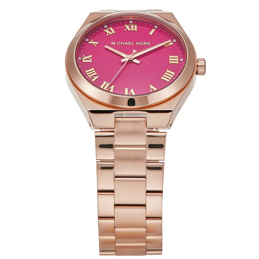 Michael Kors MK7462 Lennox Rose Gold Ladies Watch