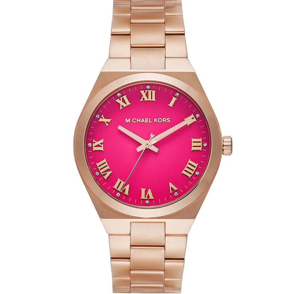 Michael Kors MK7462 Lennox Rose Gold Ladies Watch