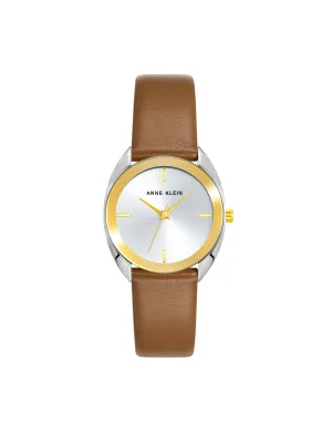 Modern Leather Strap Watch
