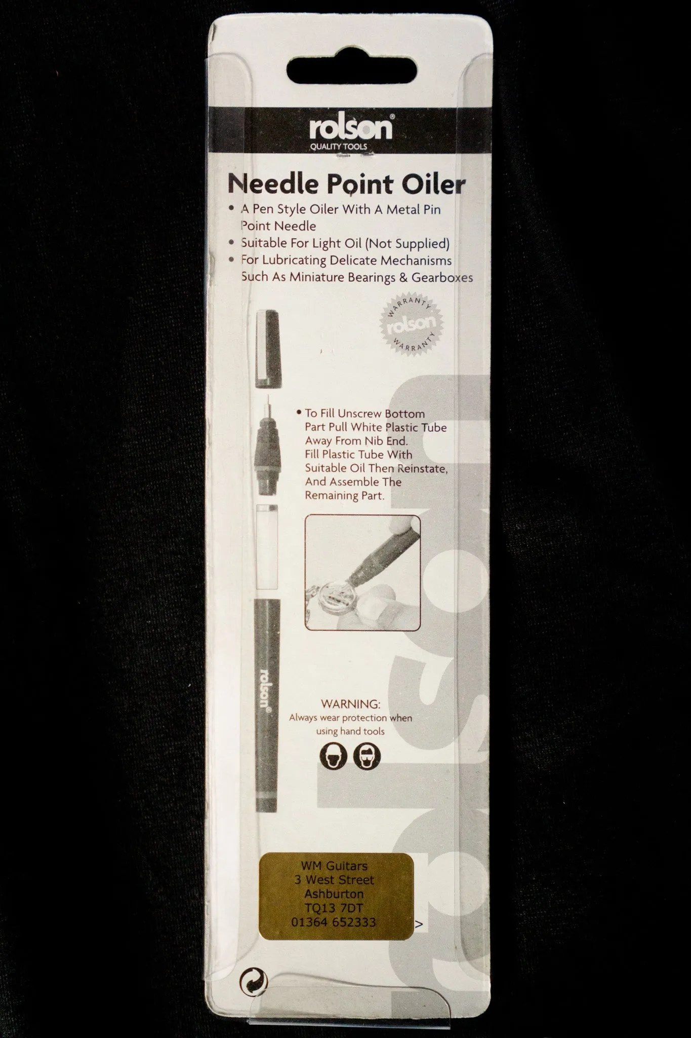 Needle Point Oiler
