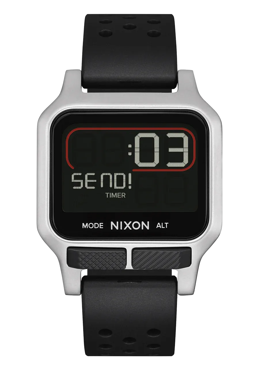 Nixon Watch Heat Silver