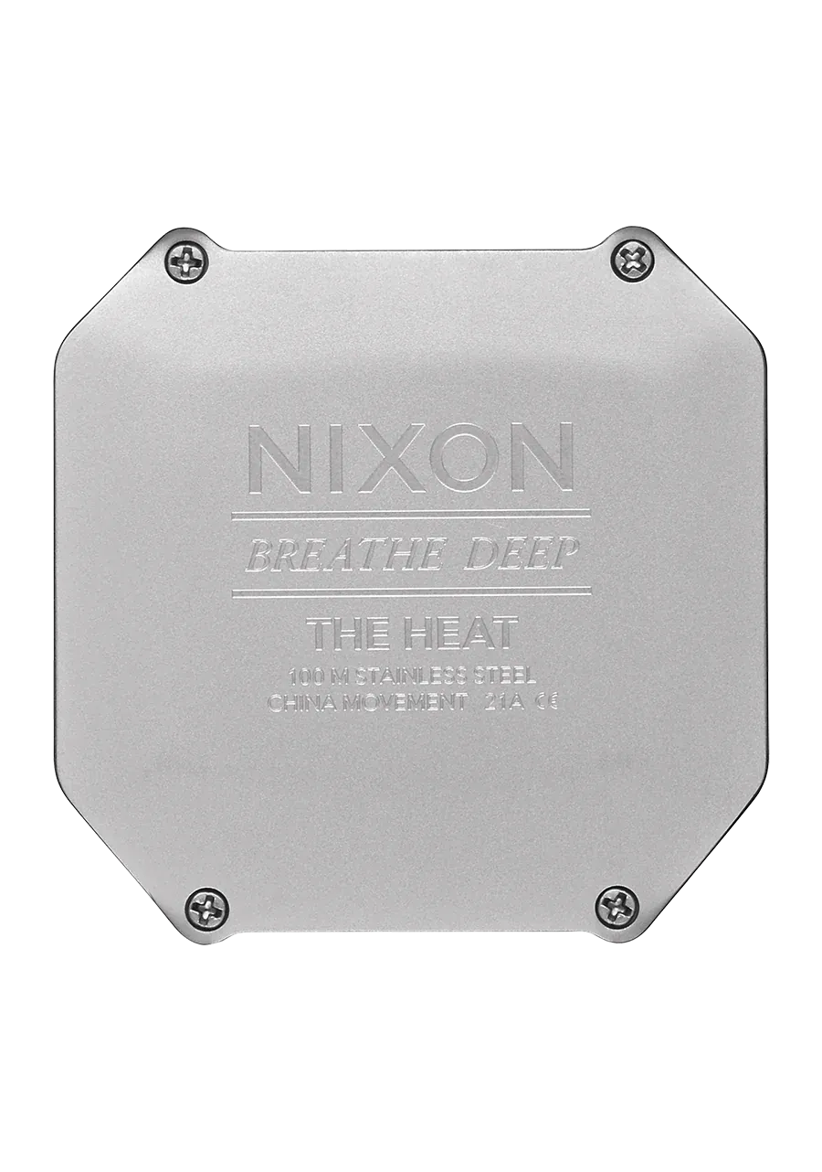 Nixon Watch Heat Silver