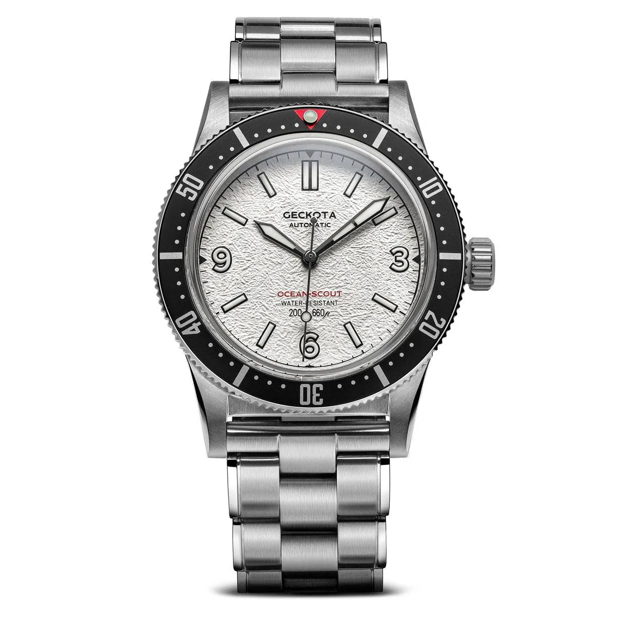 Ocean-Scout Dive Watch - Ice White