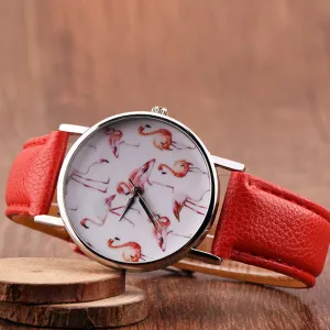 OKTIME Women Watches White & Red