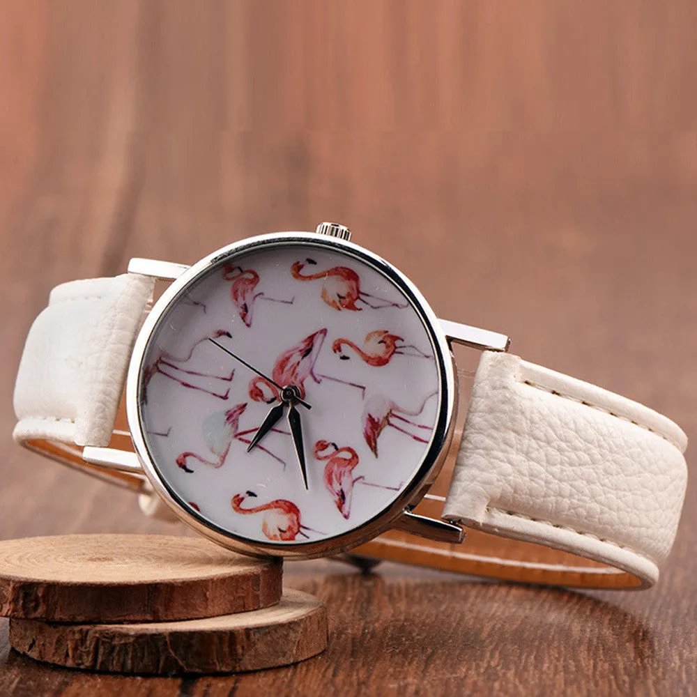 OKTIME Women Watches White & Red