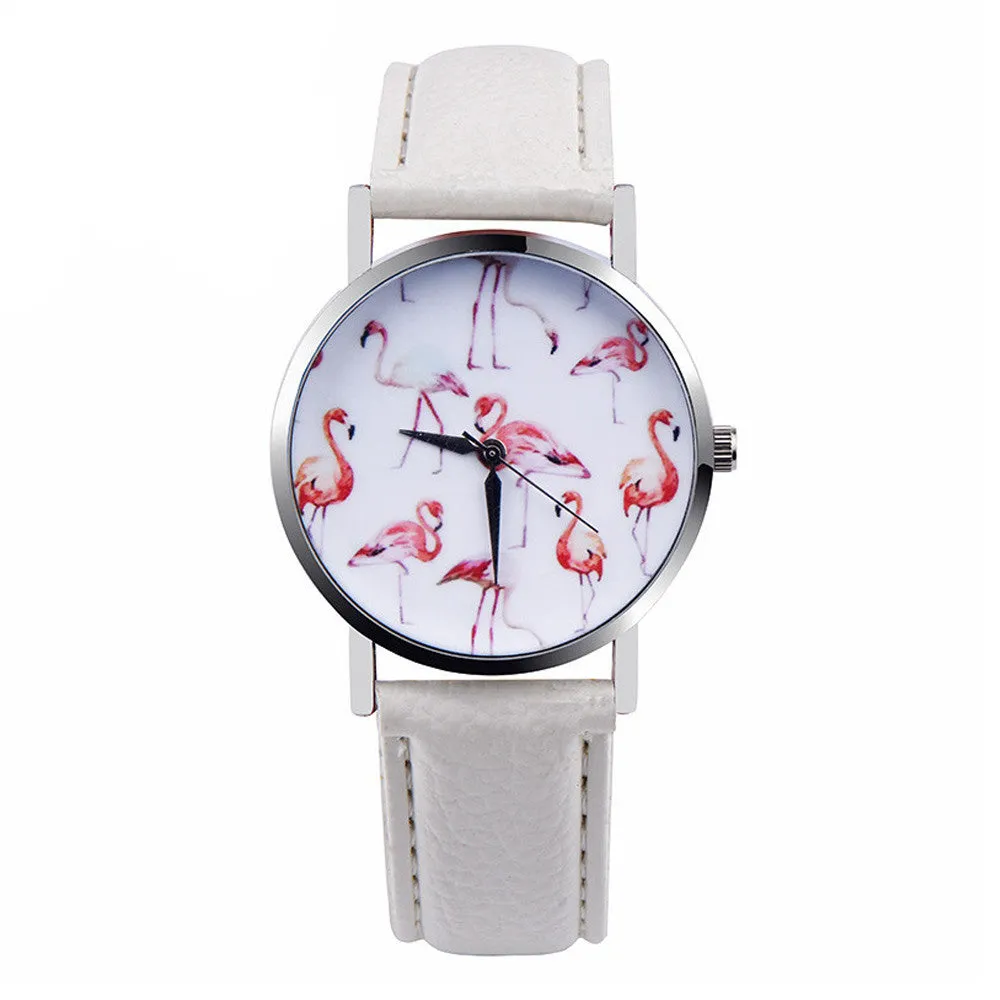 OKTIME Women Watches White & Red