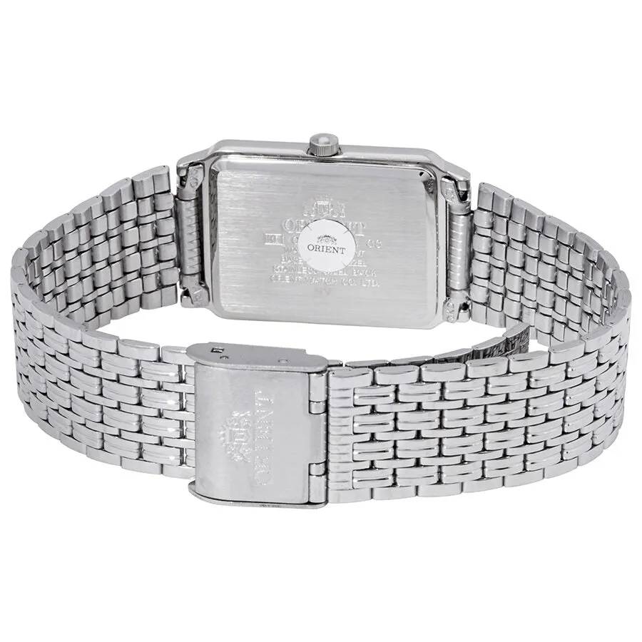 Orient Classic White Dial Stainless Steel Ladies Watch FQBBK007W