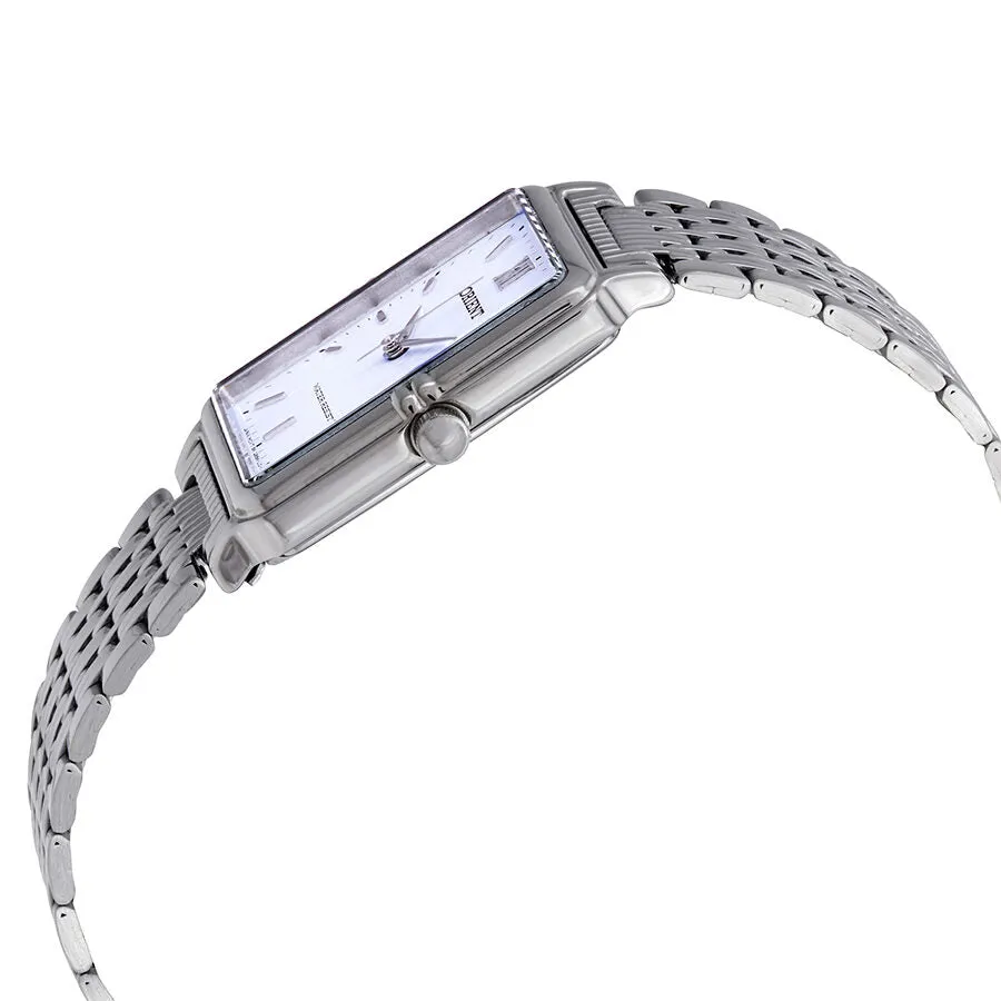 Orient Classic White Dial Stainless Steel Ladies Watch FQBBK007W