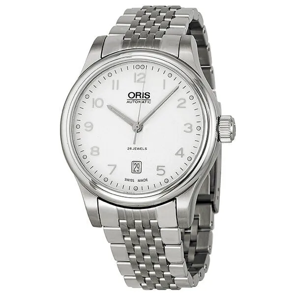 Oris Classic Date Automatic Silver Dial Men's Watch 01 733 7594 4091 07 8 20 61