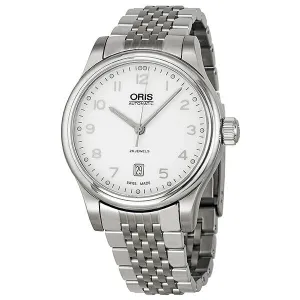 Oris Classic Date Automatic Silver Dial Men's Watch 01 733 7594 4091 07 8 20 61