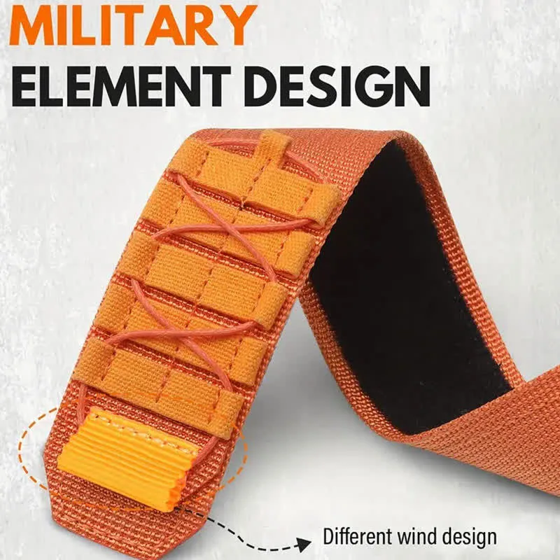 Outdoor Velcro Tactical Single-Loop Nylon Velcro Watch Band