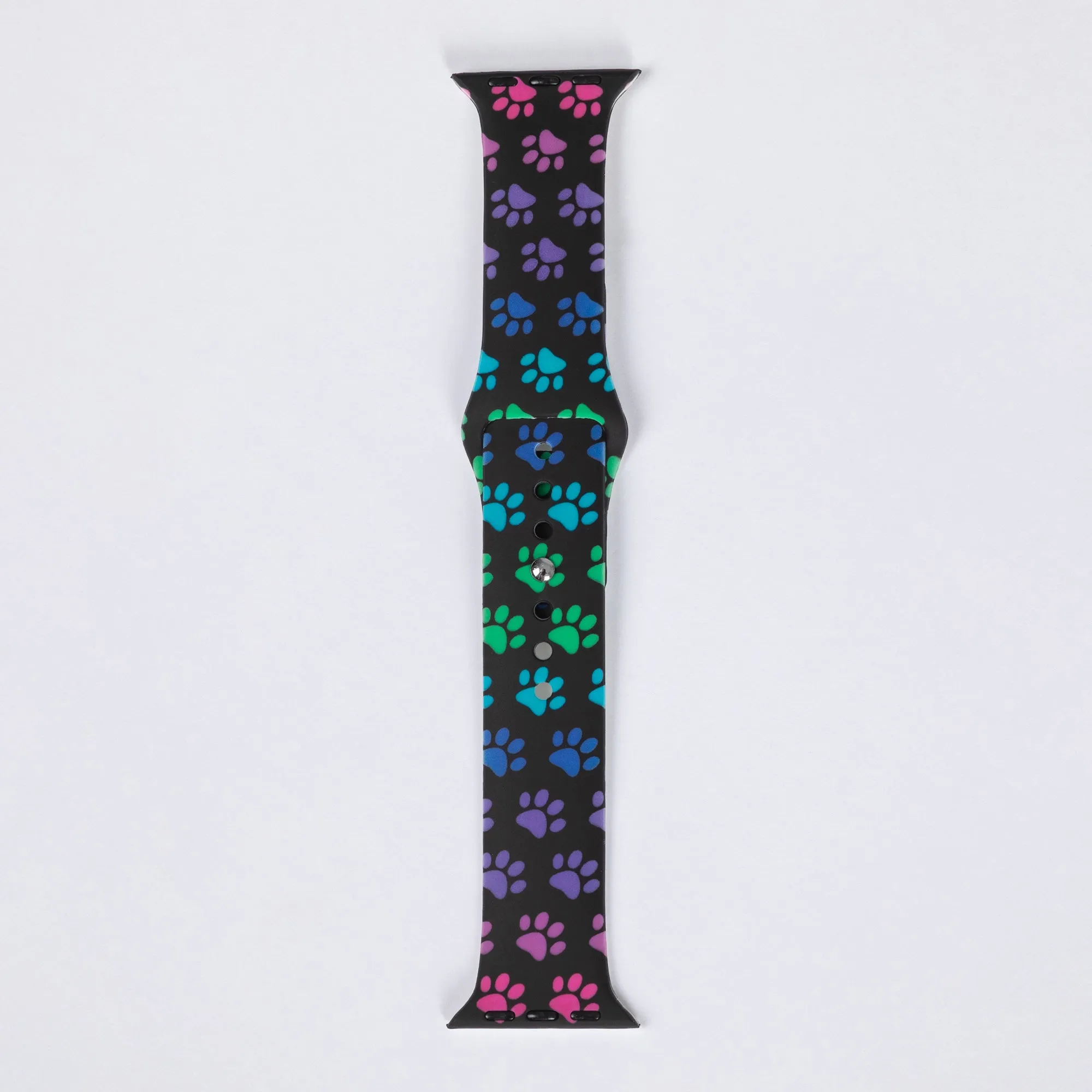 Patterned Silicone Apple Watch Band 38mm/40mm/41mm 42mm/44mm