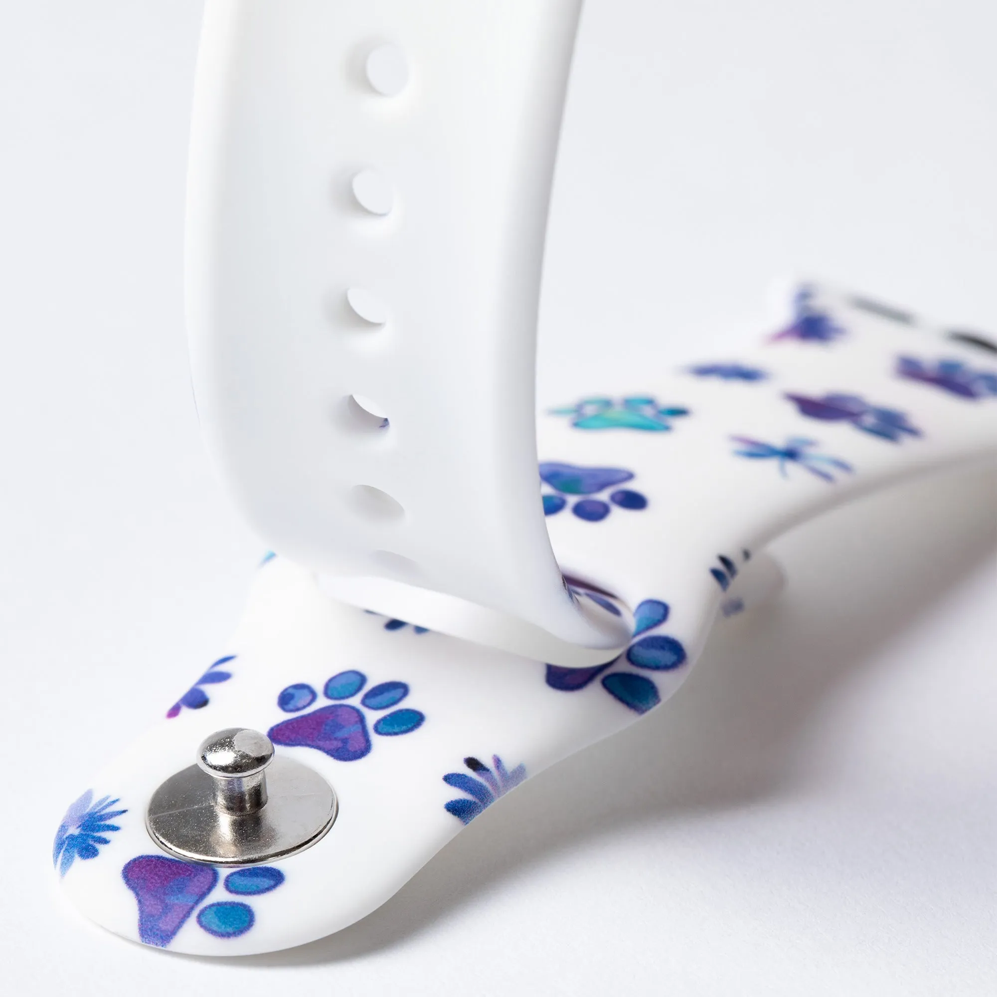 Patterned Silicone Apple Watch Band 38mm/40mm/41mm 42mm/44mm