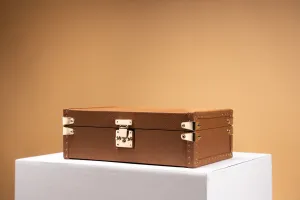 Petra Watch Case - Togo Camel