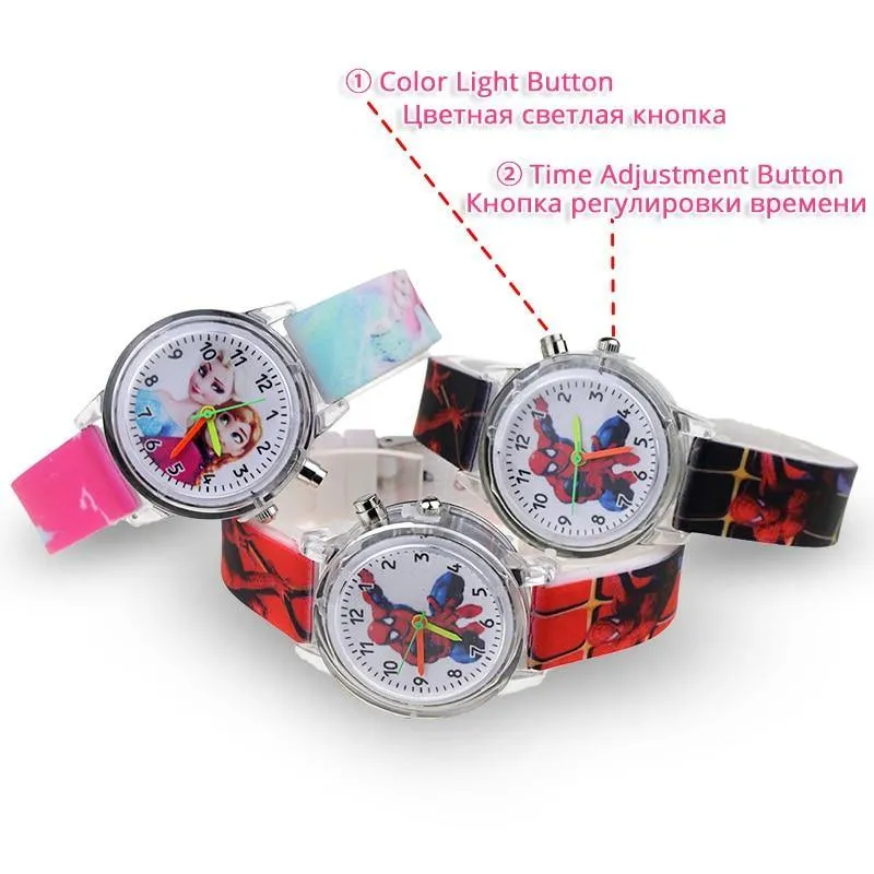 Princess/Spider man Children Watch