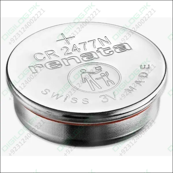 RENATA Cell Lithium Battery 3V CR2477N 1 Pieces