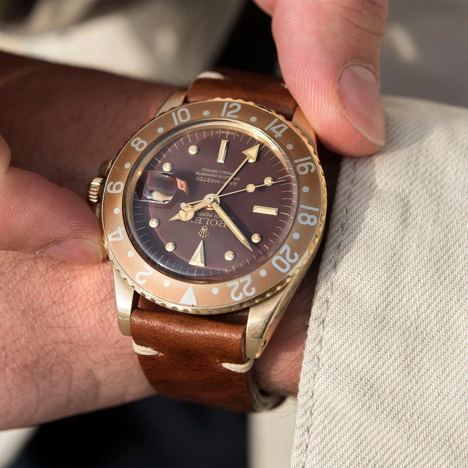 Rolex 1675/8 GMT Master Nipple Dial