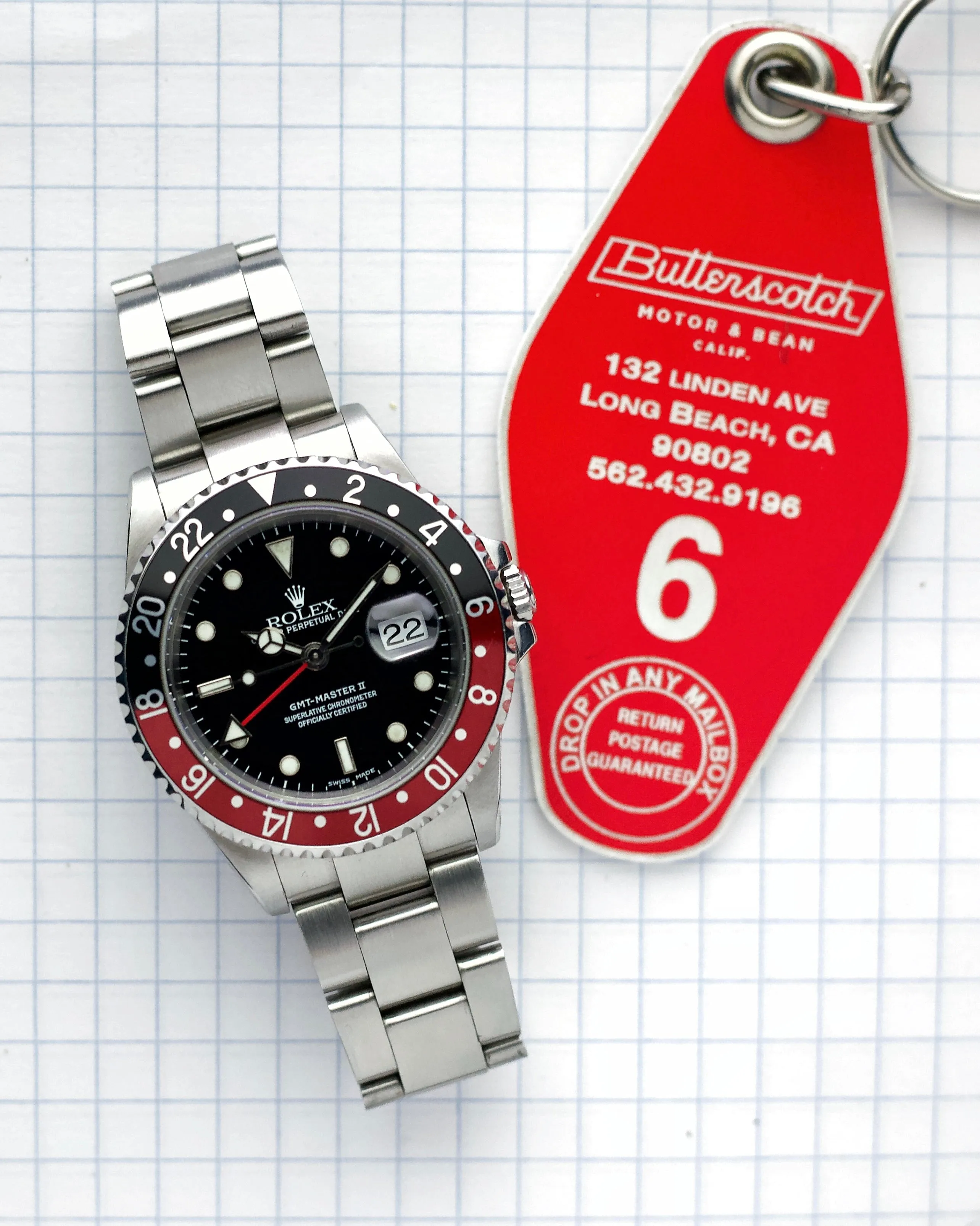 Rolex GMT Master II Coke ref. 16710 P-serial 2000