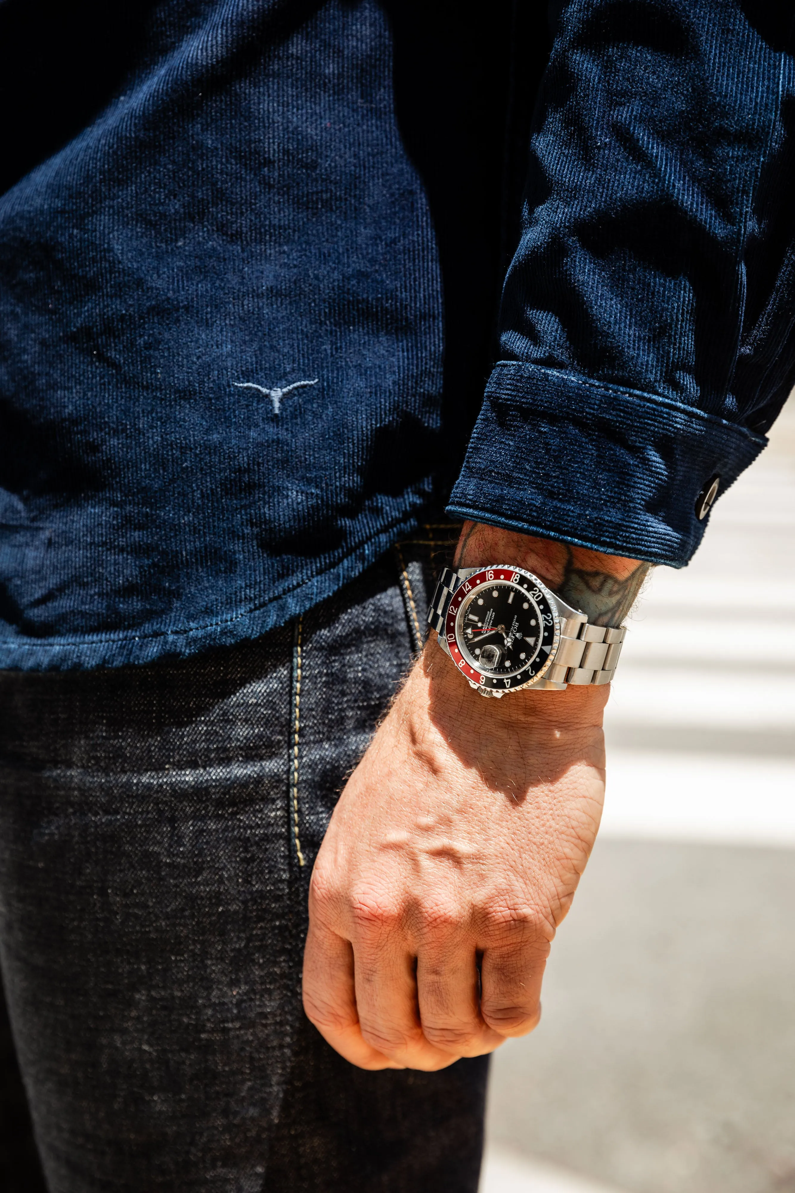 Rolex GMT Master II Coke ref. 16710 P-serial 2000