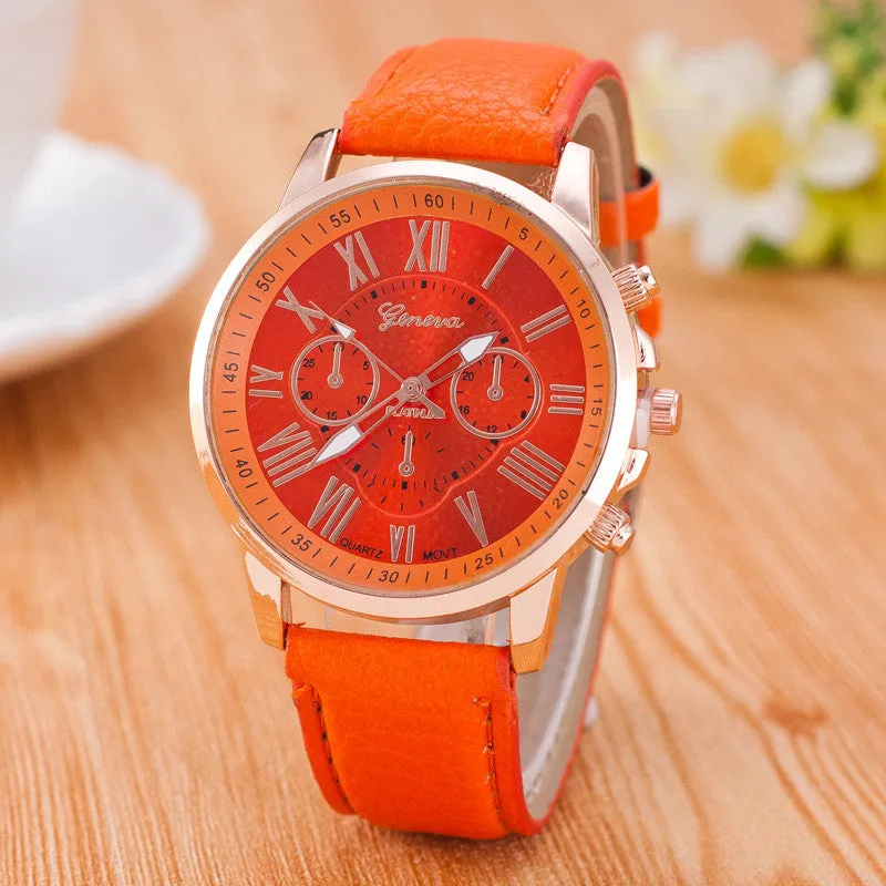 Roman Number Three Eyes Watch