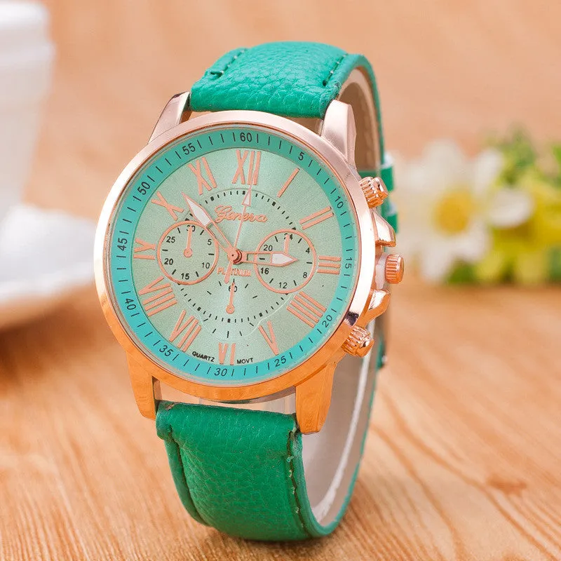 Roman Number Three Eyes Watch