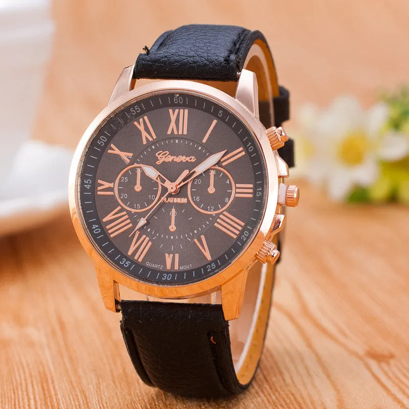 Roman Number Three Eyes Watch