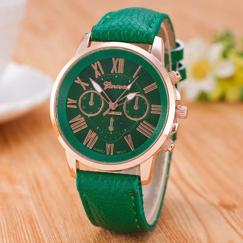 Roman Number Three Eyes Watch