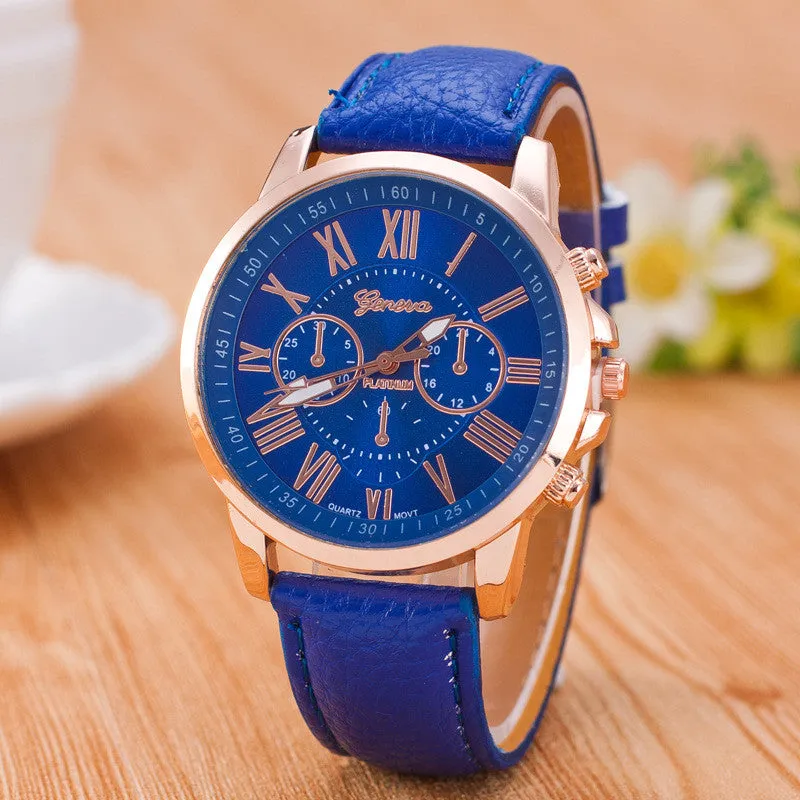 Roman Number Three Eyes Watch