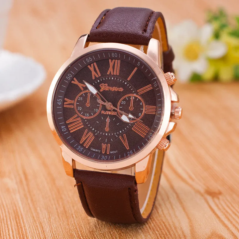 Roman Number Three Eyes Watch