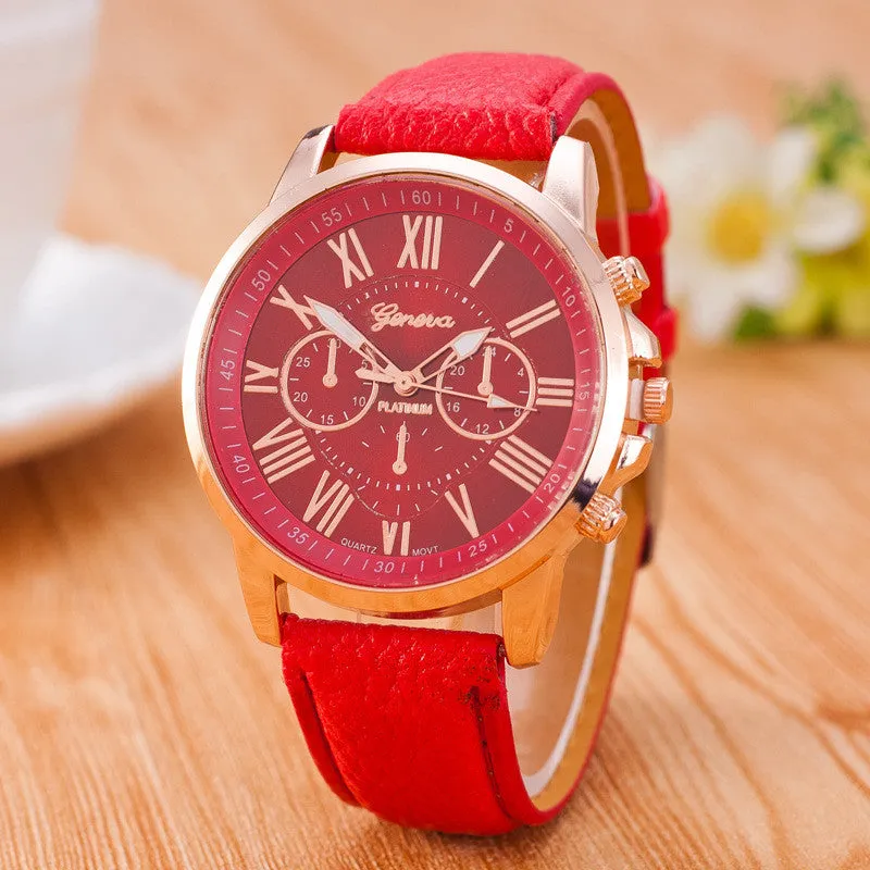 Roman Number Three Eyes Watch