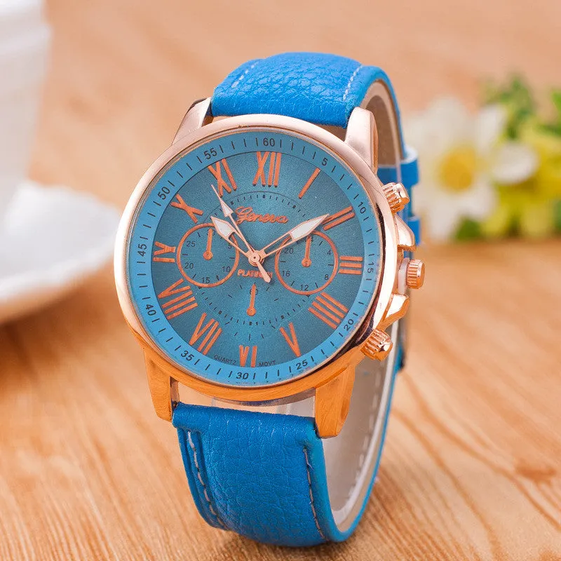 Roman Number Three Eyes Watch