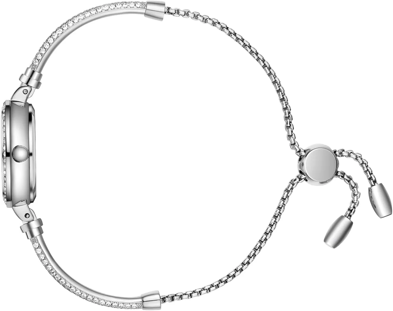 Rose Gold Petite Bracelet Watch for Women, Diamond Dress Analog Hexagonal Mini Women Watch Waterproof