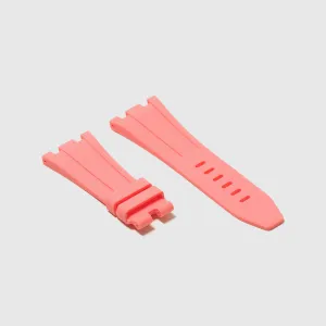 Rubber Strap for Audemars Piguet 42mm Royal Oak Offshore (Tang Buckle) - Flamingo Pink