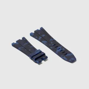 Rubber Strap for Audemars Piguet 42mm Royal Oak Offshore (Tang Buckle) - Ocean Digi Camo