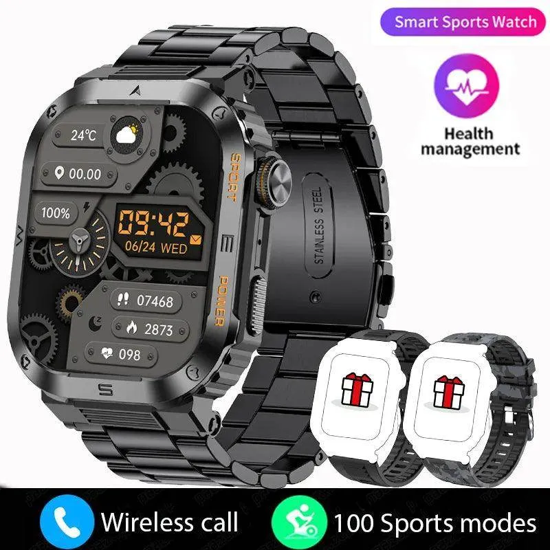 Rugged Military Smart Watch For Android IOS XIAOMI