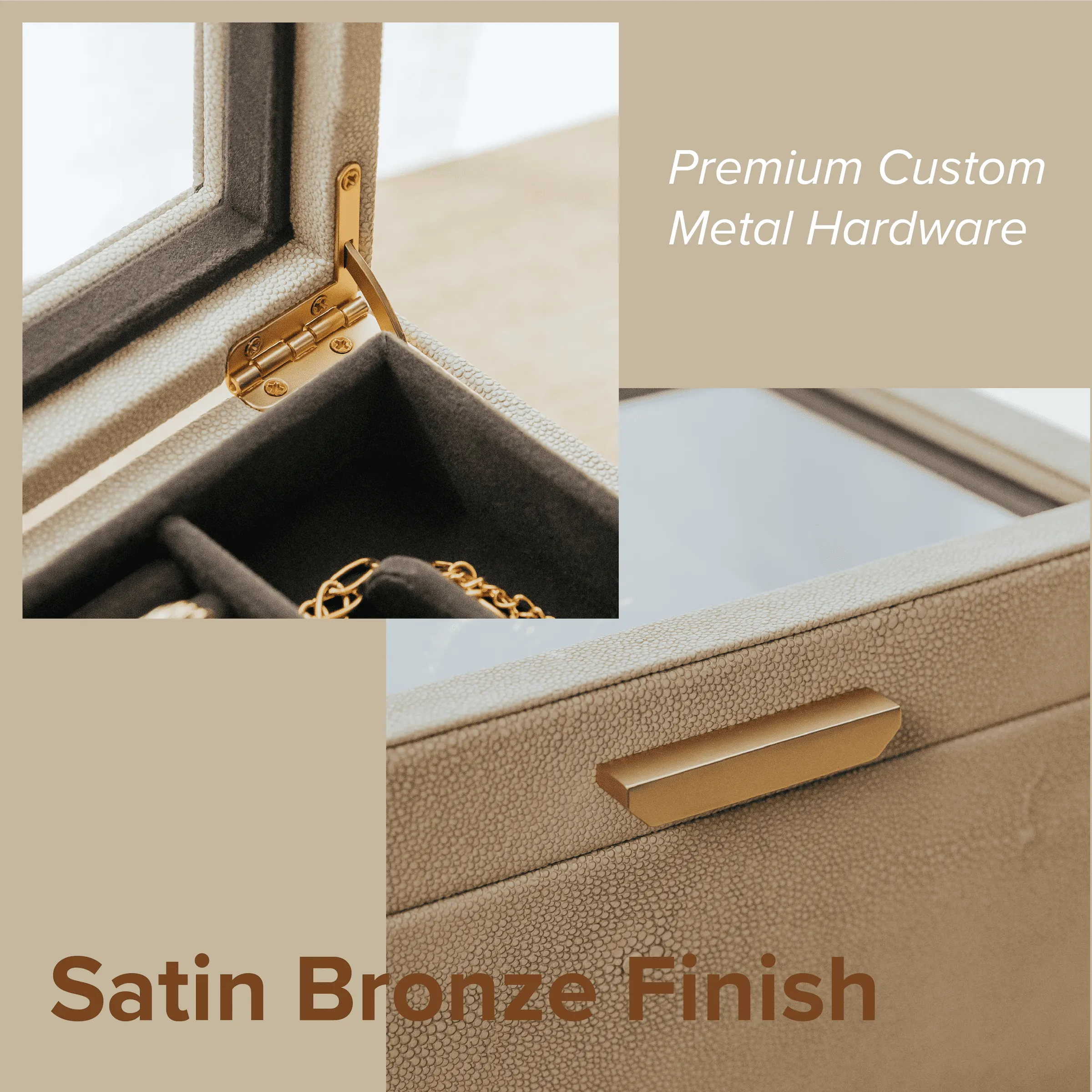 Sasha Small Jewelry Box