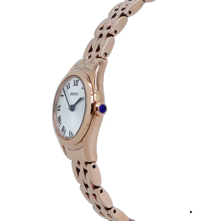 Seiko Classic Quartz White Dial Ladies Watch SWR042